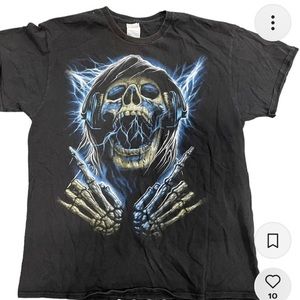Vintage Skeleton Graphic T